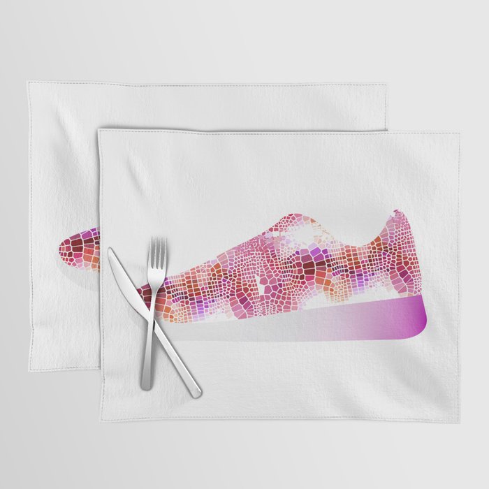 Pink Shoe Placemat