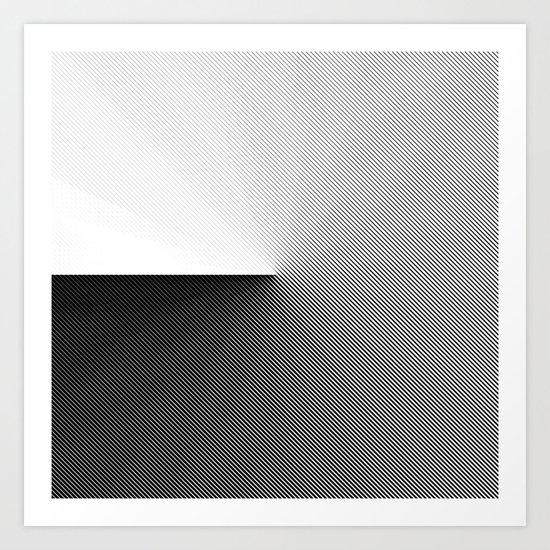 B&W 001 Art Print