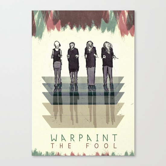 Warpaint Canvas Print