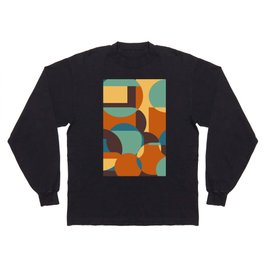 3  Abstract Geometric Shapes 211222 Long Sleeve T-shirt