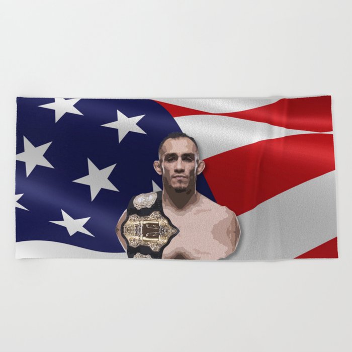 Tony Ferguson Beach Towel by m3pics | Society6