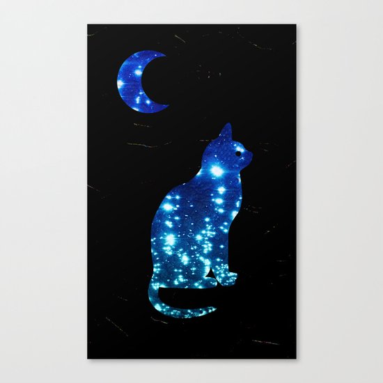 STAR CAT Canvas Print