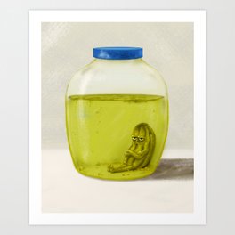The Last Pickle Art Print