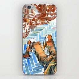 Asleep in Foreign Cities iPhone Skin