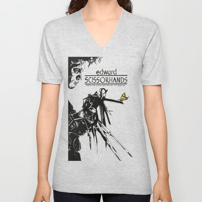 Edward Scissorhands V Neck T Shirt
