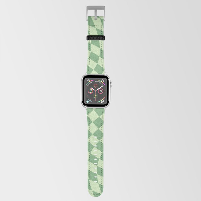 Forest Green Check Apple Watch Band