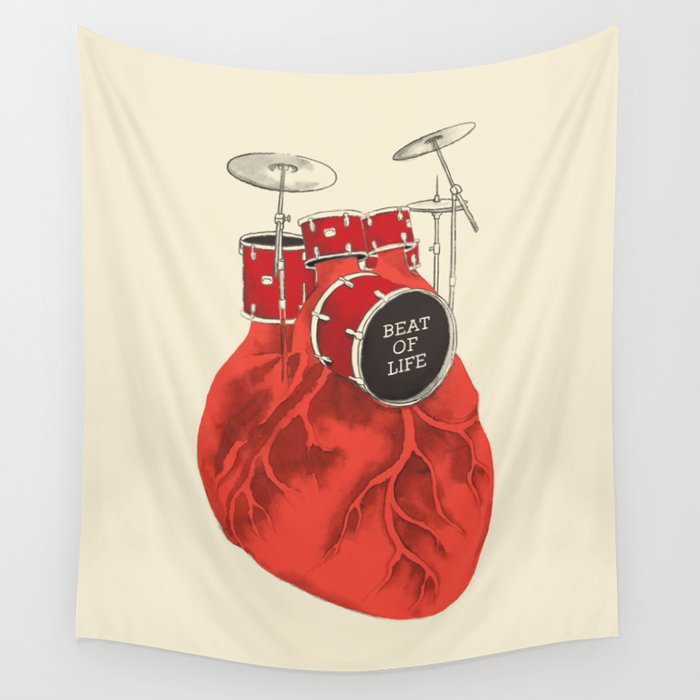 Beat of Life Wall Tapestry