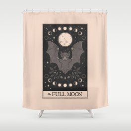 The Full Moon Shower Curtain