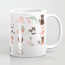 abécédaire des animaux Mug