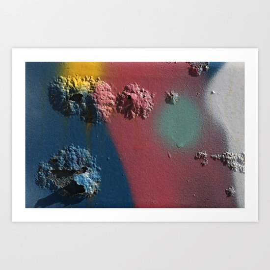 Graffiti Detail 3 Art Print