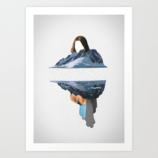 The Pace Is Glacial Art Print
