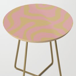 13 Abstract Swirl Shapes 220707 Valourine Digital Design Side Table