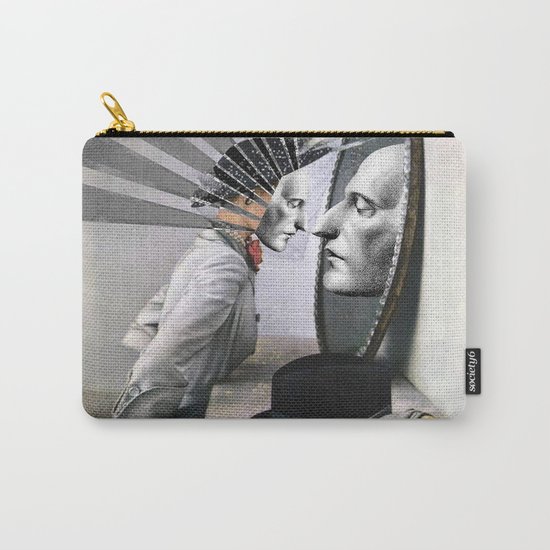 OBJECTS IN THE MIRROR ARE CLOSER THAN THEY APPEAR Carry-All Pouch