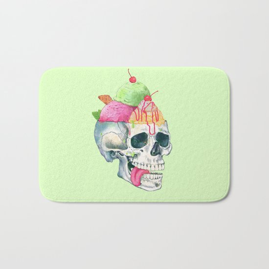 brain freeze Bath Mat