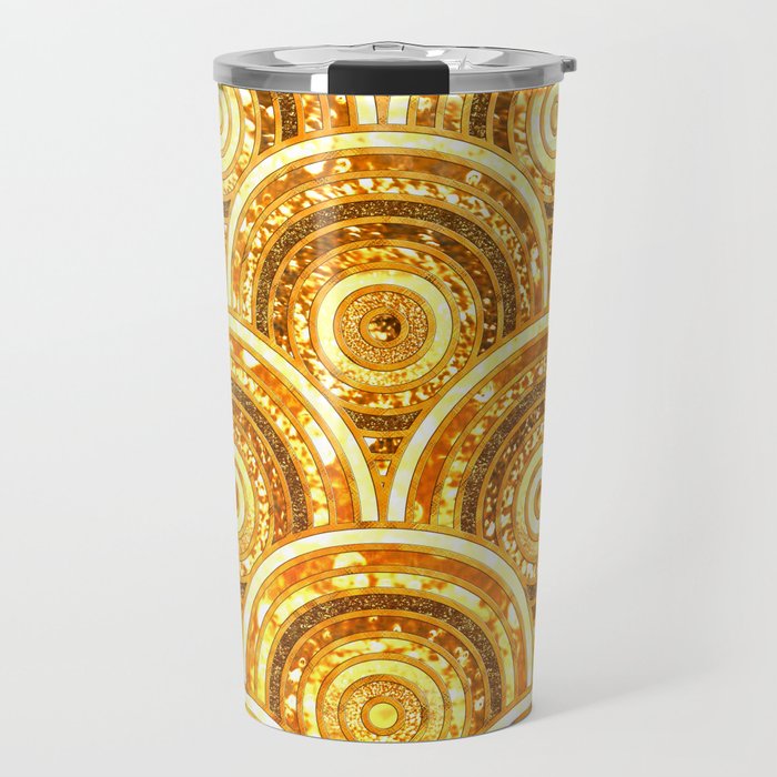 Aztec gold Travel Mug