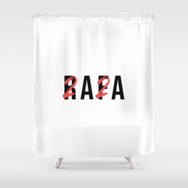Rafa 22 Shower Curtain