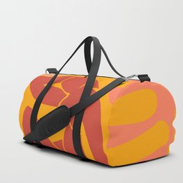 Red Nude with Seagrass Matisse Inspired Duffle Bag