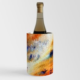 Odyssey - Abstract Art By Sharon Cummings Wine Chiller