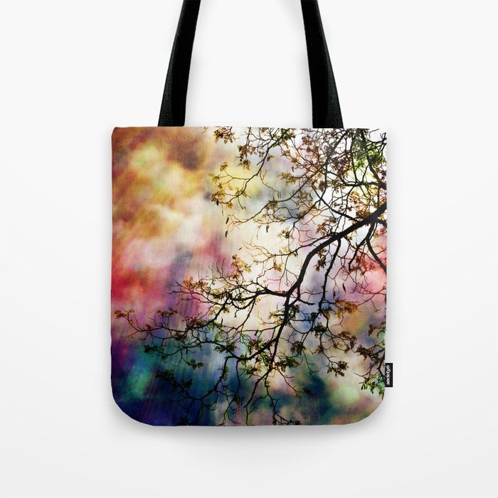 the Tree of Many Colors Tote Bag