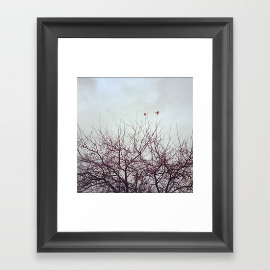 Winter's Breath Framed Art Print