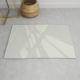 Shadows on the pavement - abstract minimalist rug Rug