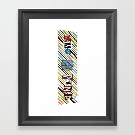 Amy Pond Framed Art Print