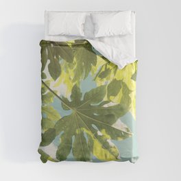 Fig Leaves Duvet Cover