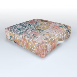 Prints-Mosaic branches-meetdepictions-mugs-cooler cans-artprints-masks-bed Outdoor Floor Cushion