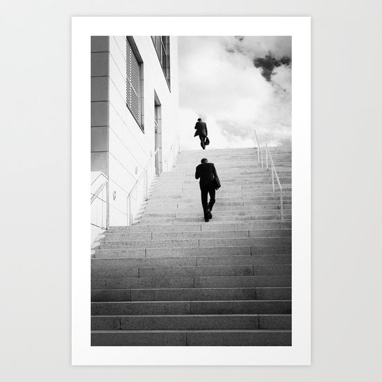 Climbing Higher Art Print