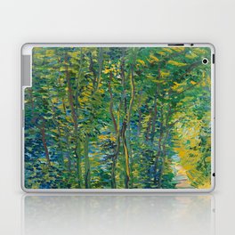 Path in the Woods, 1887 by Vincent van Gogh Laptop Skin