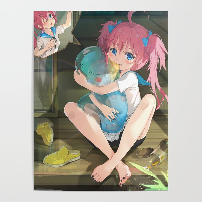 Tensei Shitara Slime Datta Ken Rimuru & Ranga Poster by Macauley Hastings