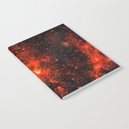 Starry Colorful Nebula Notebook