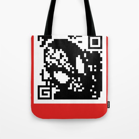 QR- Spiderman Tote Bag