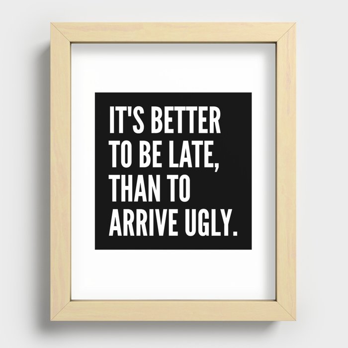 Recessed Framed Print