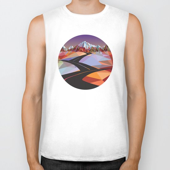 Night Mountains No. 42 Biker Tank