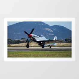 P-51 Mustang Art Print