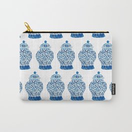 Blue and White Ginger Jar  Carry-All Pouch