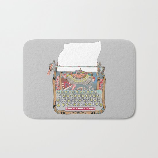 I DON'T KNOW WHAT TO WRITE YOU Bath Mat