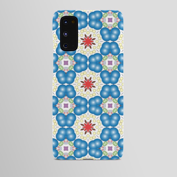 Sun Molecules Pattern Android Case