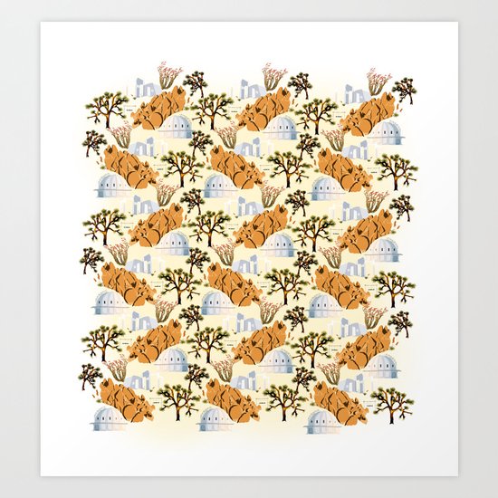 Joshua Tree Art Print