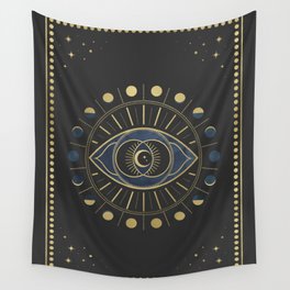 The Third Eye or The Sixth Chakra Wall Tapestry