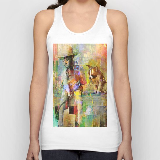 Fishing Unisex Tank Top