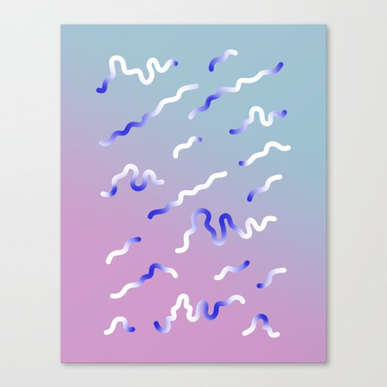 digital abstract Canvas Print