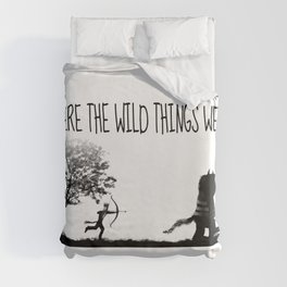 Where the wild things were. Duvet Cover