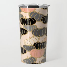 Retro Pumpkin Pattern 1 Travel Mug