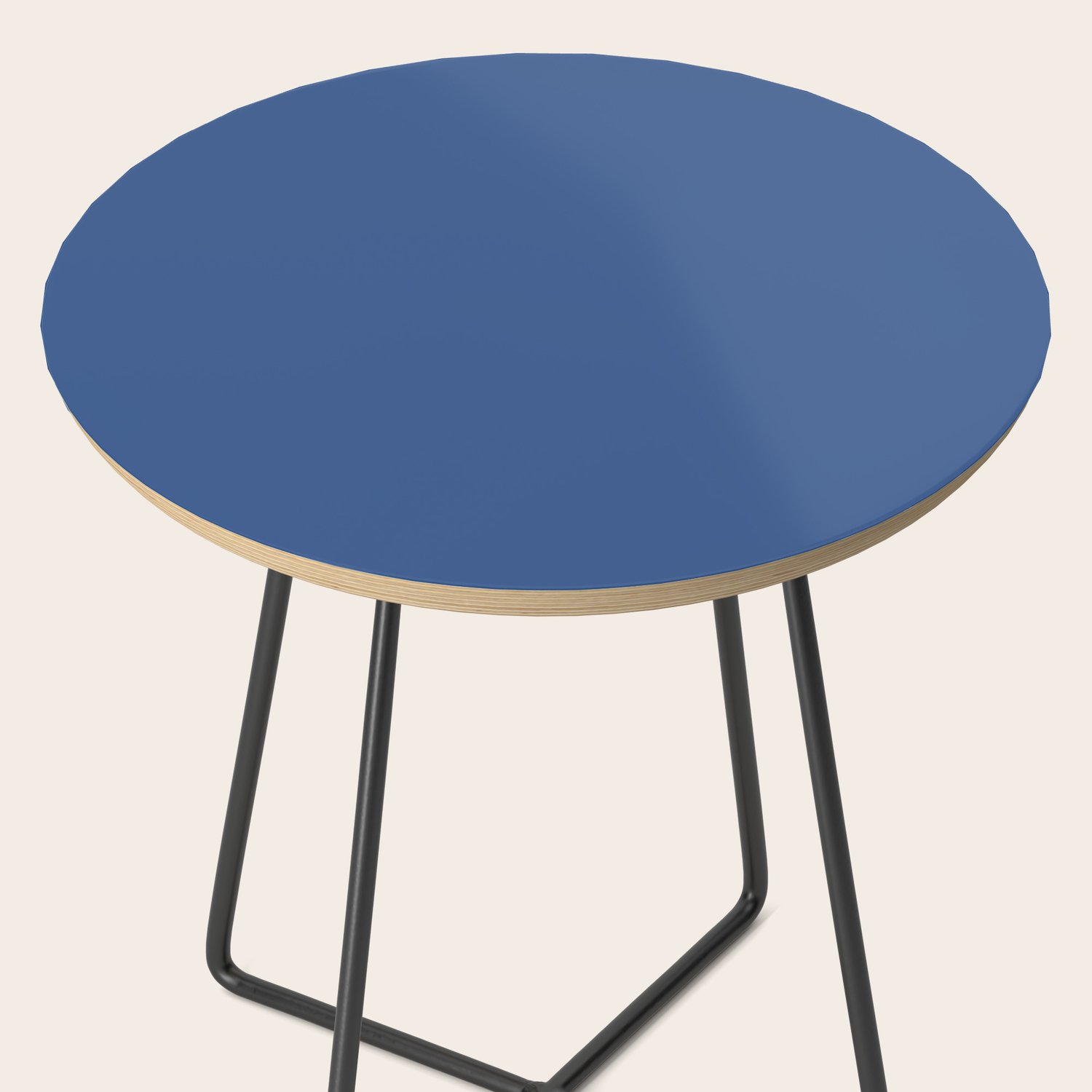 Solid Color Navy Blue Pairs To 2020 Color Of The Year Pantone Classic Blue Side Table By Simplysolids Society6