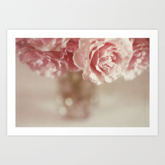 I believe in pink Art Print