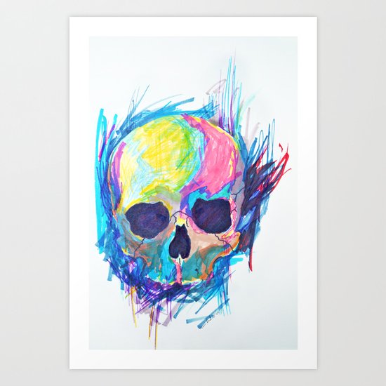 Skullor Art Print
