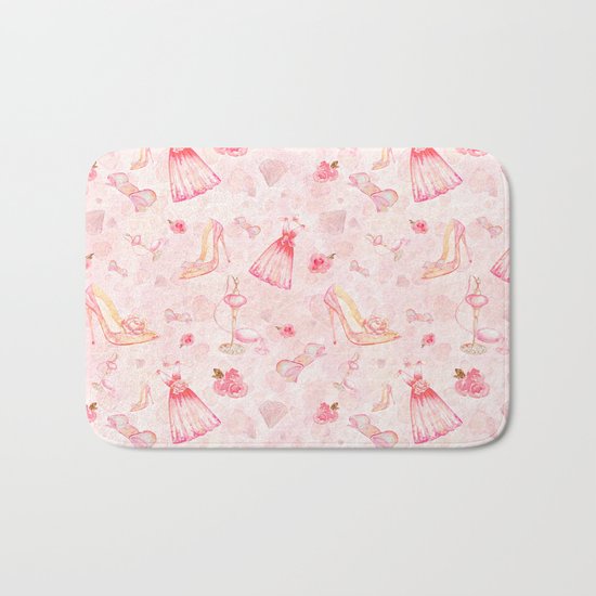 Pink dresses fashion #6 Bath Mat