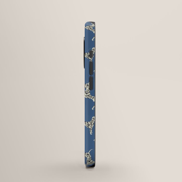 Dalmatian On Blue